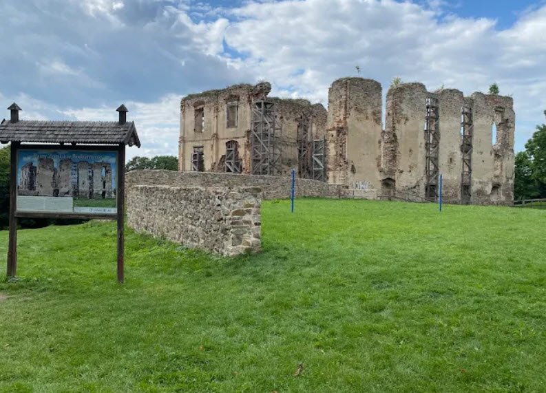 The ruins of the castle in Bodzentyn, Bodzentyn, Poland, Poland